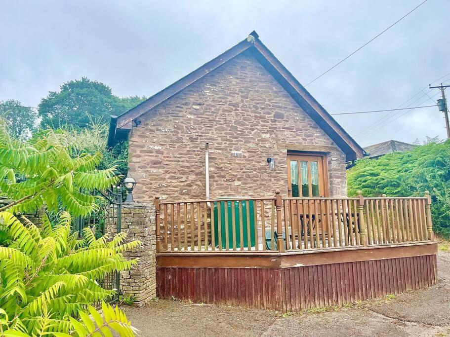 Stone Built Barn In A Beautiful Rural Setting Villa Llangwm-Isaf Exterior photo